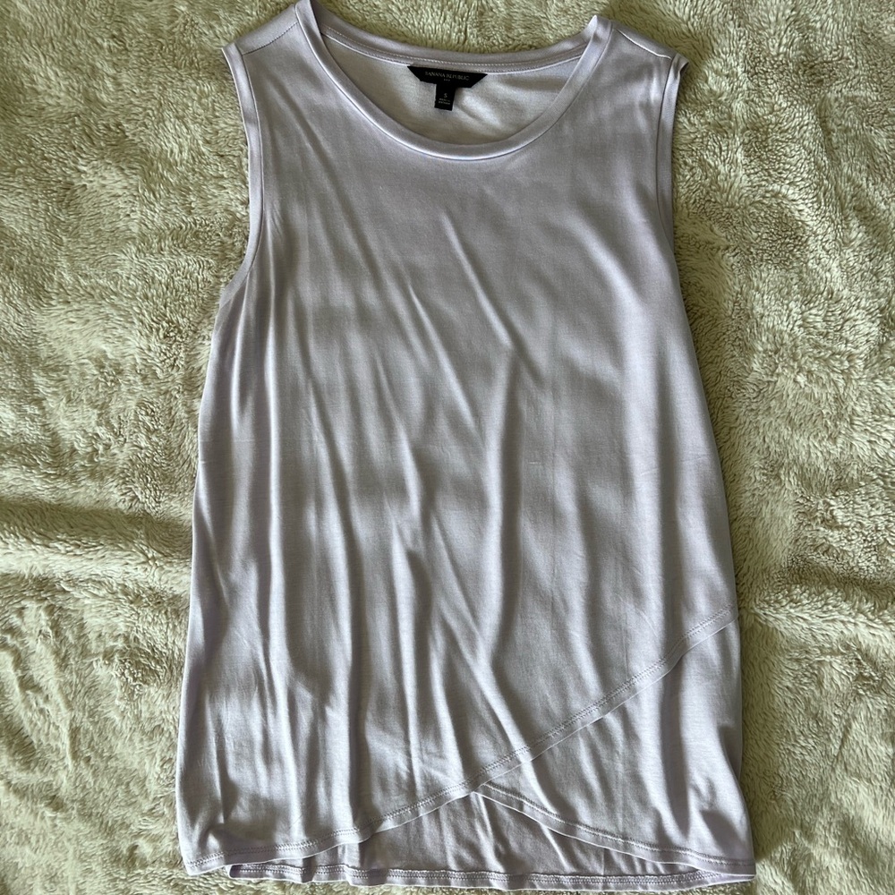Banana Republic Factory Lavender Tank Top
